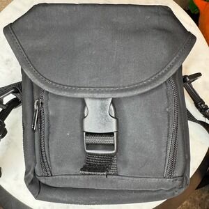 Unbranded‎ Crossbody Bag Small Travel Shoulder Bag Buckle Black large Pockets